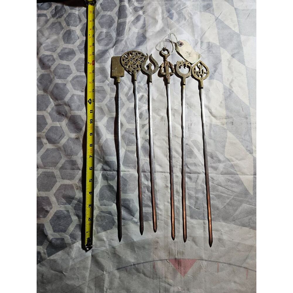Brass Shish kabob skewers Tarzan inox Turkey